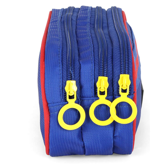 ESTOJO ESCOLAR TRIPLO SONIC - ET49823SO - AZUL - UN - LUXCEL