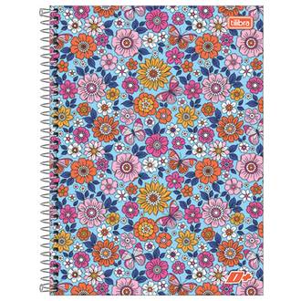 CADERNO 1/4 ESPIRAL CAPA DURA 96FLS - MAIS+ - UN - TILIBRA