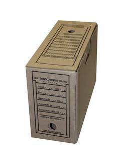 ARQUIVO MORTO PEQUENO 350X240X135MM - 201 - KRAFT - CX 50 - SAPELBA