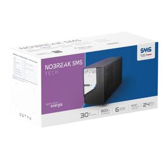 NOBREAK 800VA - BIVOLT TECH SAIDA115V - 0029302 - UN - SMS