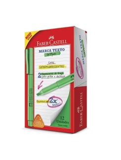 MARCA TEXTO GRIFPEN  - VERDE - CX 12 - FABER