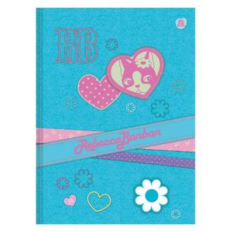 CADERNO BROCHURAO CAPA DURA 80FLS - REBECCA BOMBOM - PCT 5 - ANIMATIVA