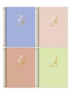 AGENDA ESPIRAL VANILLA M7 - DIARIA - PCT 4 - TILIBRA