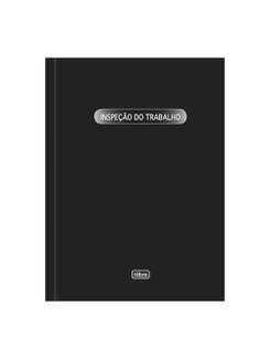 LIVRO INSPEÇÃO DO TRABALHO 50FLS -  218X319MM - UN - TILIBRA