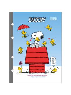 MONOBLOCO COLEGIAL TILIFLEX 80FLS - 350699 - SNOOPY - PCT 5 - TILIBRA