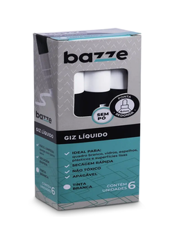 GIZ LIQUIDO  - BRANCO - CX 06 - BAZZE