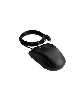 MOUSE C/FIO USB MCI10 - PRETO - UN - INTELBRAS