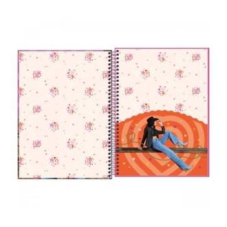 CADERNO UNIV CAPA DURA 1X1 80FLS - ANA CASTELA - PCT 4 - TILIBRA