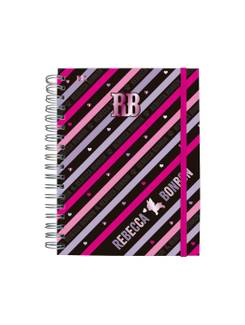 CADERNO UNIV SMART 15X1 240FLS - 5545 - REBECCA BONBON - UN - DAC