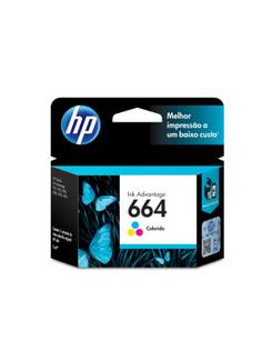 CARTUCHO DE TINTA 664 COLORIDO F6V28AB - UN - HP
