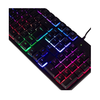 TECLADO GAMER RAINBOW GTE1000 - 62000177 - PRETO - UN - DAZZ