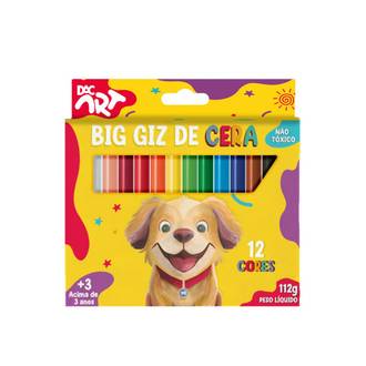 BIG GIZ DE CERA 12 CORES - 5615 - UN - DAC