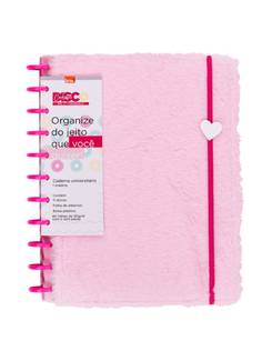 CADERNO UNIV DISCO CD1011 - PLUSH S2 - UN - BRW