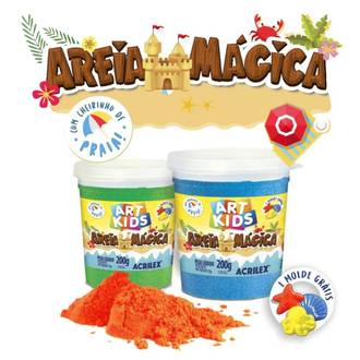 MASSA AREIA MAGICA 200G 05912 - UN - ACRILEX