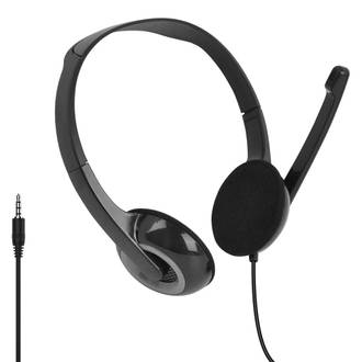 HEADSET P3 PH367 - PRETO - UN - MULTILASER