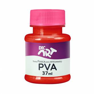TINTA PVA FOSCA 37ML  - VERMELHO FOGO - UN - DAC