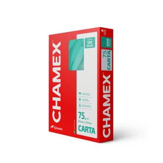 PAPEL CHAMEX 75G 500FLS - CARTA - CX 10 - CHAMEX