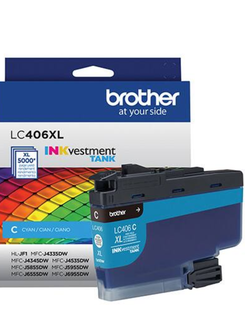 CARTUCHO DE TINTA 406XL CIANO LC406XLCS - UN - BROTHER
