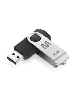 PEN DRIVE 16GB - TWIST PD588 -  USB 2.0 - UN - MULTILASER
