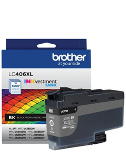 CARTUCHO DE TINTA 406XL PRETO LC406XLBKS - UN - BROTHER