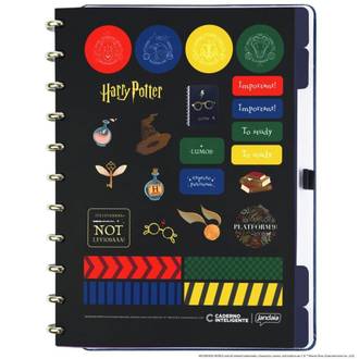 CADERNO INTELIGENTE GRANDE 80FLS - 77591-25 - HARRY POTTER - UN - JANDAIA