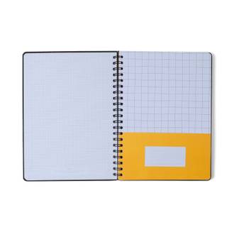 CADERNO ESPIRAL CAPA DURA JARD 80FLS / VERDE - UN - CICERO