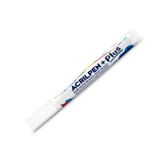 CANETA PARA TECIDO ACRILPEN 519 - BRANCO - CX 12 - ACRILEX