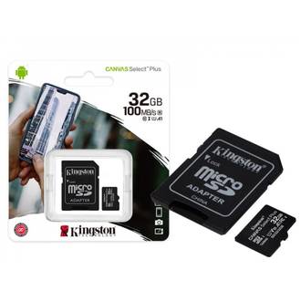 CARTAO MEMORIA MICRO SD 32GB CLASSE 10 - UN - KINGSTON