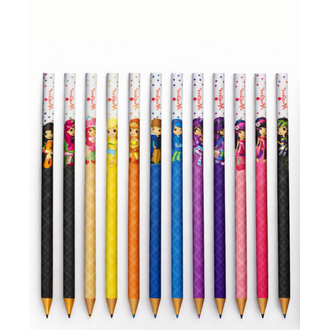 LAPIS DE COR MORANGUINHO - MO1204 - C/12 - UN - SKYPAPER