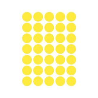 ETIQUETAS P/IDENTIFICACAO 19MM - C/210 - 6001AM - UN - COLACRIL