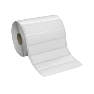 ETIQUETA ADESIVA COUCHE 3 CARREIRAS - 34MM X 23MM - BRANCA - UN - AUTOMATECH