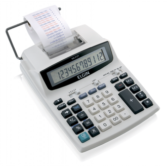 CALCULADORA MESA C/BOB 12 DIG MA5121 - BRANCA - UN - ELGIN