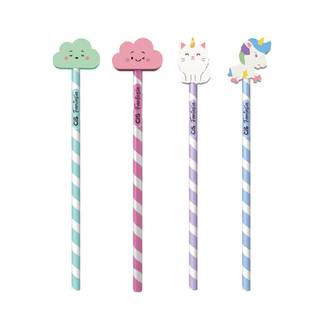 LAPIS PRETO HB FANT MUND SONHO C/BORRACHA - 489109 - UN - CIS