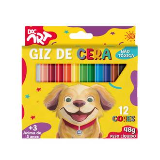 GIZ DE CERA 12 CORES - 5255 - UN - DAC