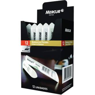 BORRACHA PRISMA B01010101002 - CX 12 - MERCUR