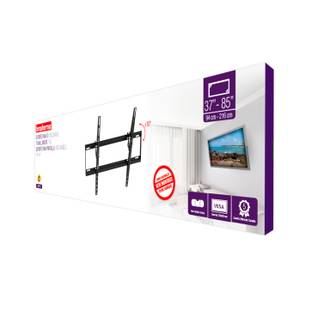SUPORTE P/ TV INCLINAVEL SLIM 37" A 85" - SBRP615 - UN - BRASFORMA
