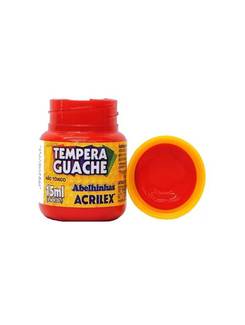 TINTA GUACHE 15ML  - VERMELHO FOGO - UN - ACRILEX