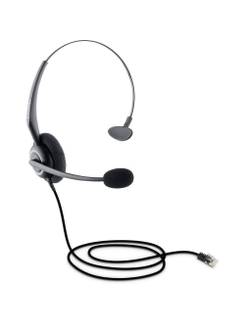 HEADSET CHS 55 RJ9 4012145 - PRETO - UN - INTELBRAS