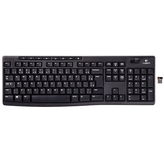 TECLADO S/FIO USB MULTIMIDIA K270 - 920-004427 - UN - LOGITECH