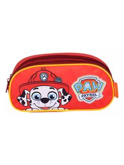 ESTOJO ESCOLAR DUPLO PATRULHA CANINA - EI41624PA - VERMELHO - UN - LUXCEL