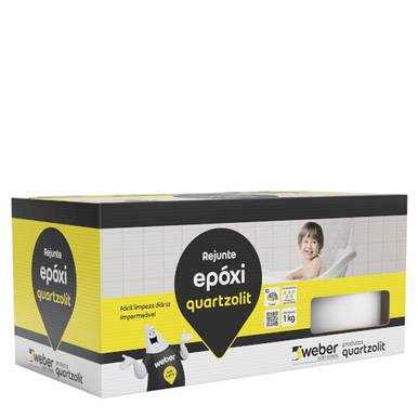REJUNTE EPÓXI QUARTZOLIT BRANCO 1.0KG