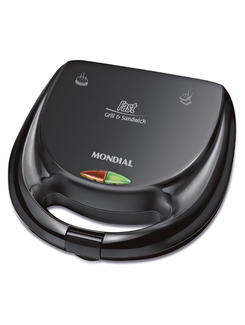 SANDUICHEIRA FAST GRILL S12 - 127V - PRETO - UN - MONDIAL