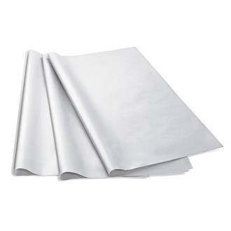PAPEL SEDA PEROLIZADO - 48X60CM - BRANCO - PCT 20 - RIDET