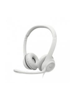 HEADSET USB H390 981-001285 - BRANCO - UN - LOGITECH