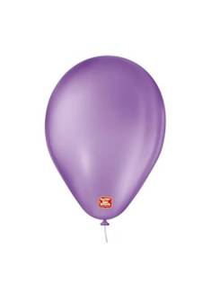 BALAO 6,5 LISO BASIC C/50 - ROXO - UN - SAO ROQUE