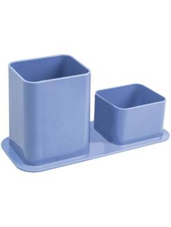 PORTA CANETA DUPLO DELLOCOLOR 3030 - AZUL CLARO - UN - DELLO