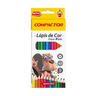 LAPIS DE COR NEO PEN 12 CORES - UN - COMPACTOR