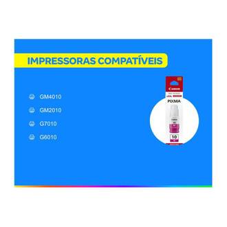 REFIL DE TINTA GI-10M MAGENTA 70ML - UN -  CANON