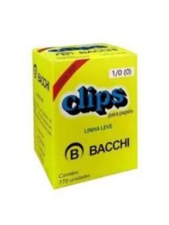 CLIPS GALVANIZADO N.1/0 C/100 - PCT 25 - BACCHI