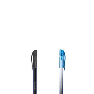 CANETA ESFEROGRAFICA BAZZE DOBLE - AZ/PT - DPL 24 - BAZZE